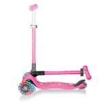 Globber-Scooter-Junior-Foldable-Fantasy-Lights-Flowers-Neon-Pink