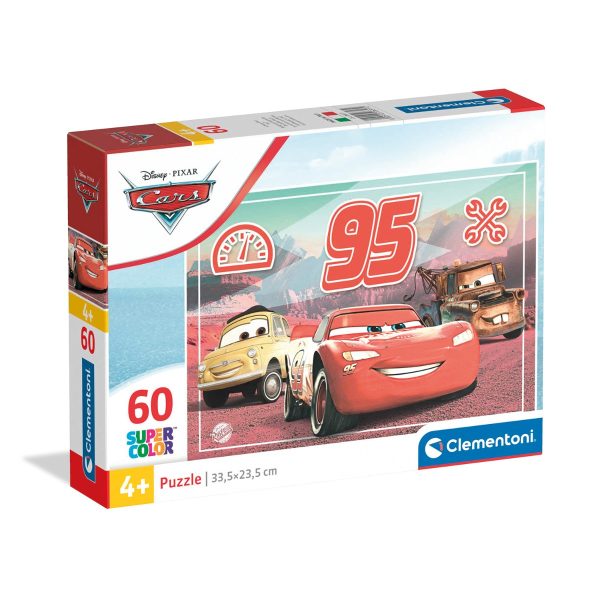 Clementoni Παιδικό Παζλ Super Color Disney Pixar 60 τμχ