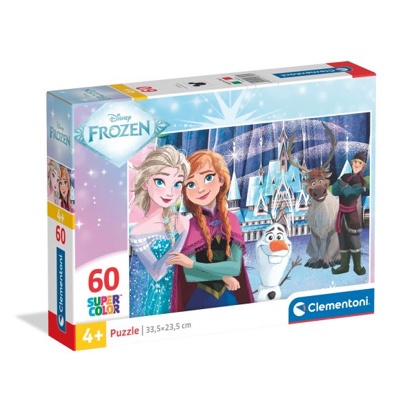 Clementoni Παιδικό Παζλ Super Color Disney Frozen II 60 τμχ