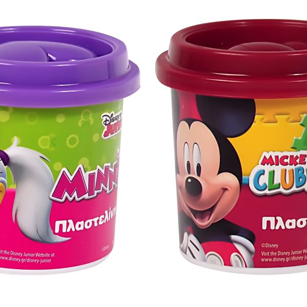 Disney Junior Μονό Βαζάκι Πλαστελίνης Minnie & Mickey για 3+ Ετών