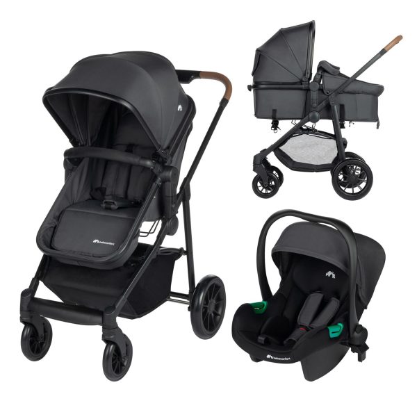 Bebe Confort Καρότσι Μωρού Trio Haze Mineral Graphite για Παιδί έως 22kg
